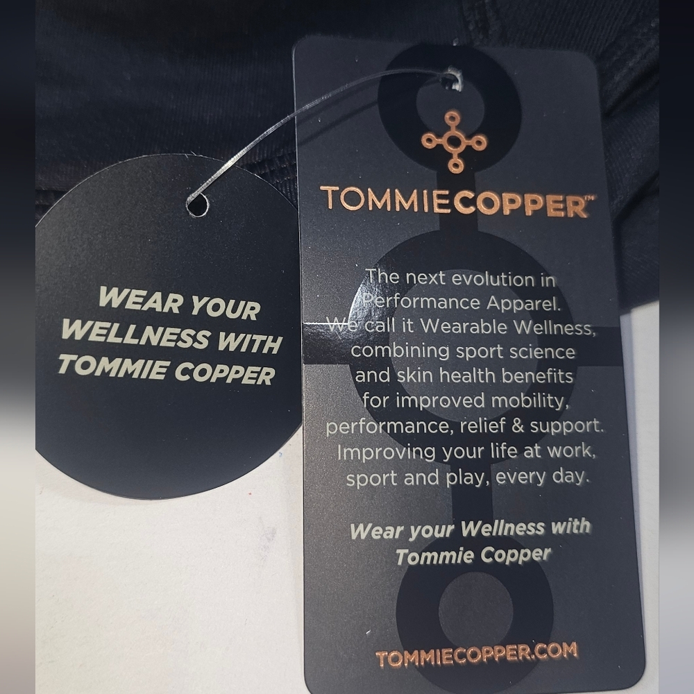 Tommie Copper Women's NWT Lower Back Support Leggings XL Black - Picture 13 of 16